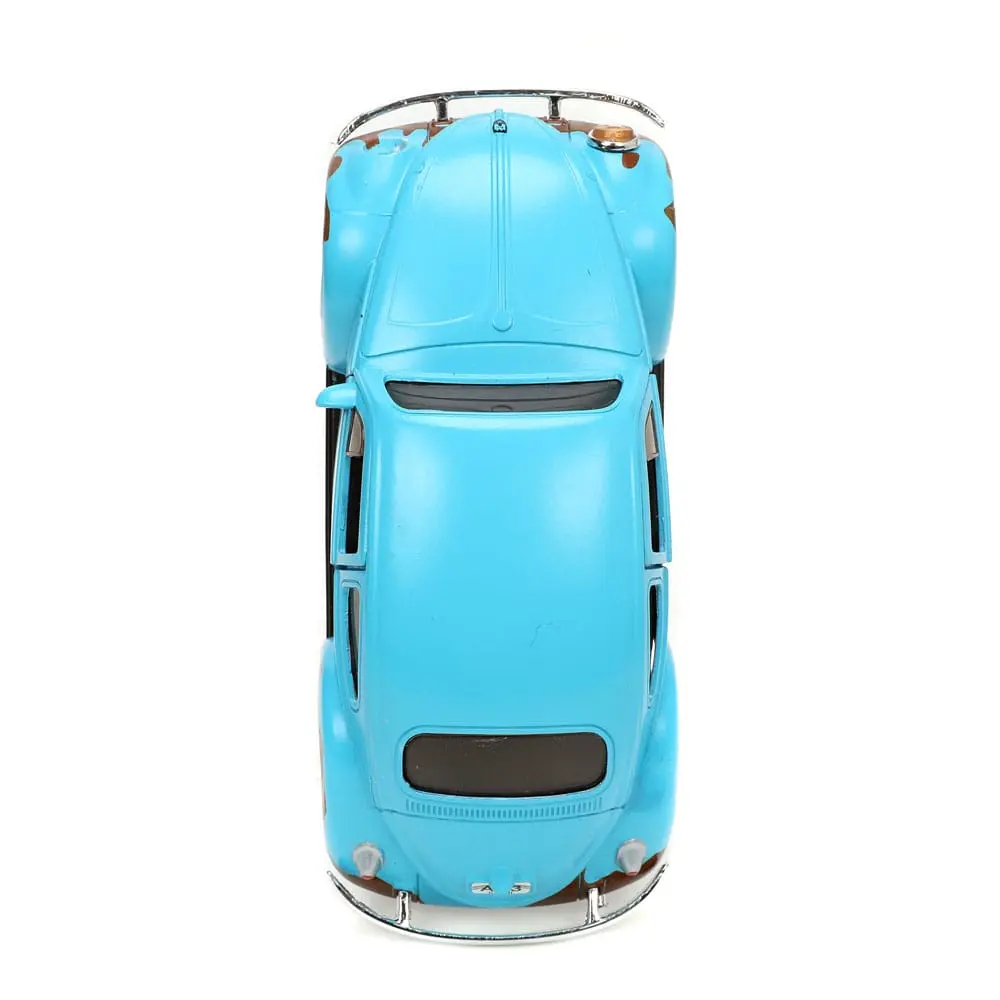 Lilo &amp; Stitch Hollywood Rides Diecast Model 1/32 Blue Volkswagen Beetle with Figure product photo