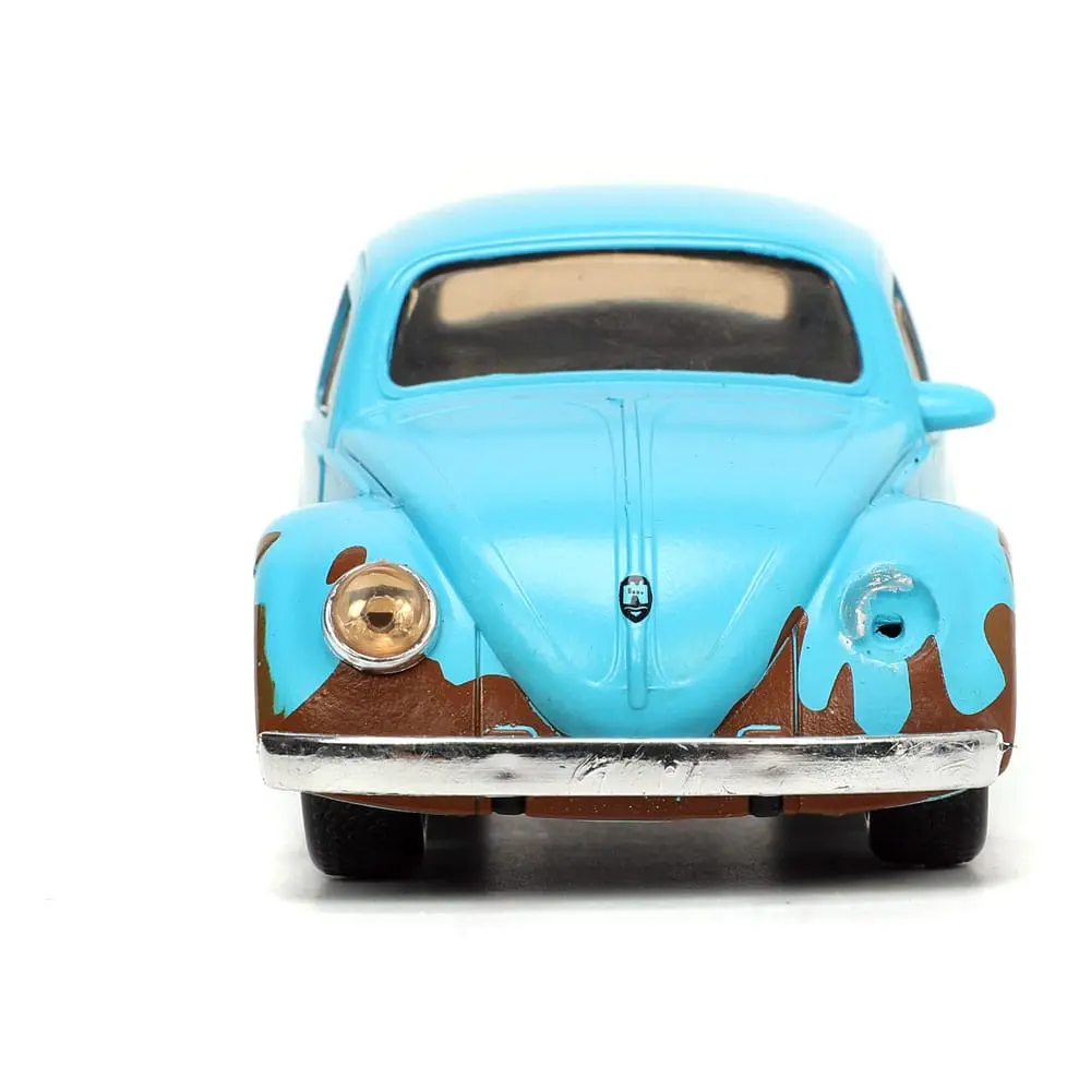 Lilo &amp; Stitch Hollywood Rides Diecast Model 1/32 Blue Volkswagen Beetle with Figure product photo