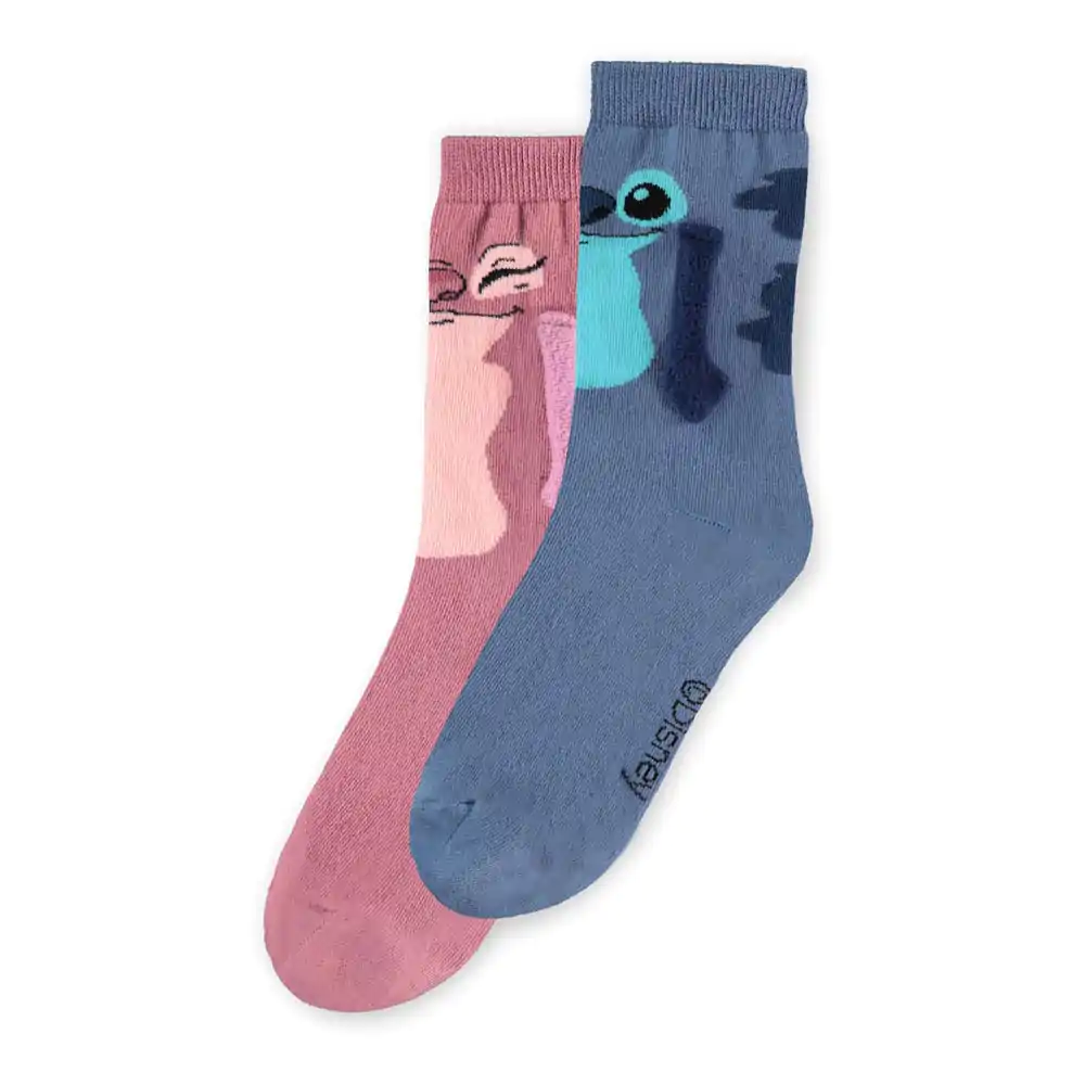 Lilo & Stitch Socks Let's Hold Hands 35-38 product photo