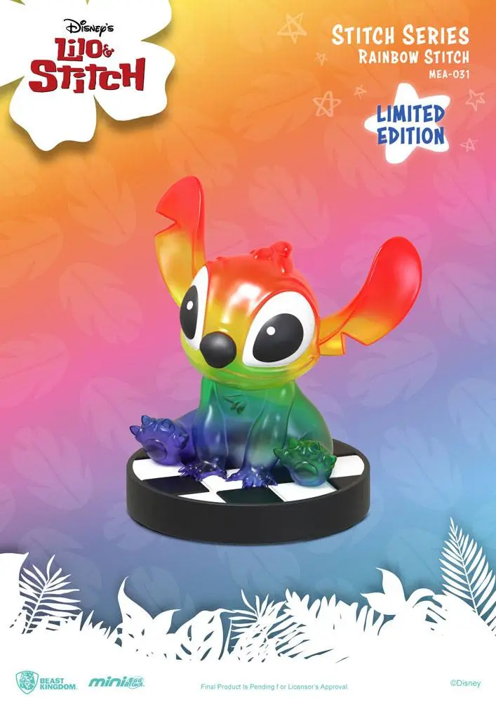 Lilo &amp; Stitch Mini Egg Attack Figure Stitch Series Rainbow Stitch 8 cm product photo