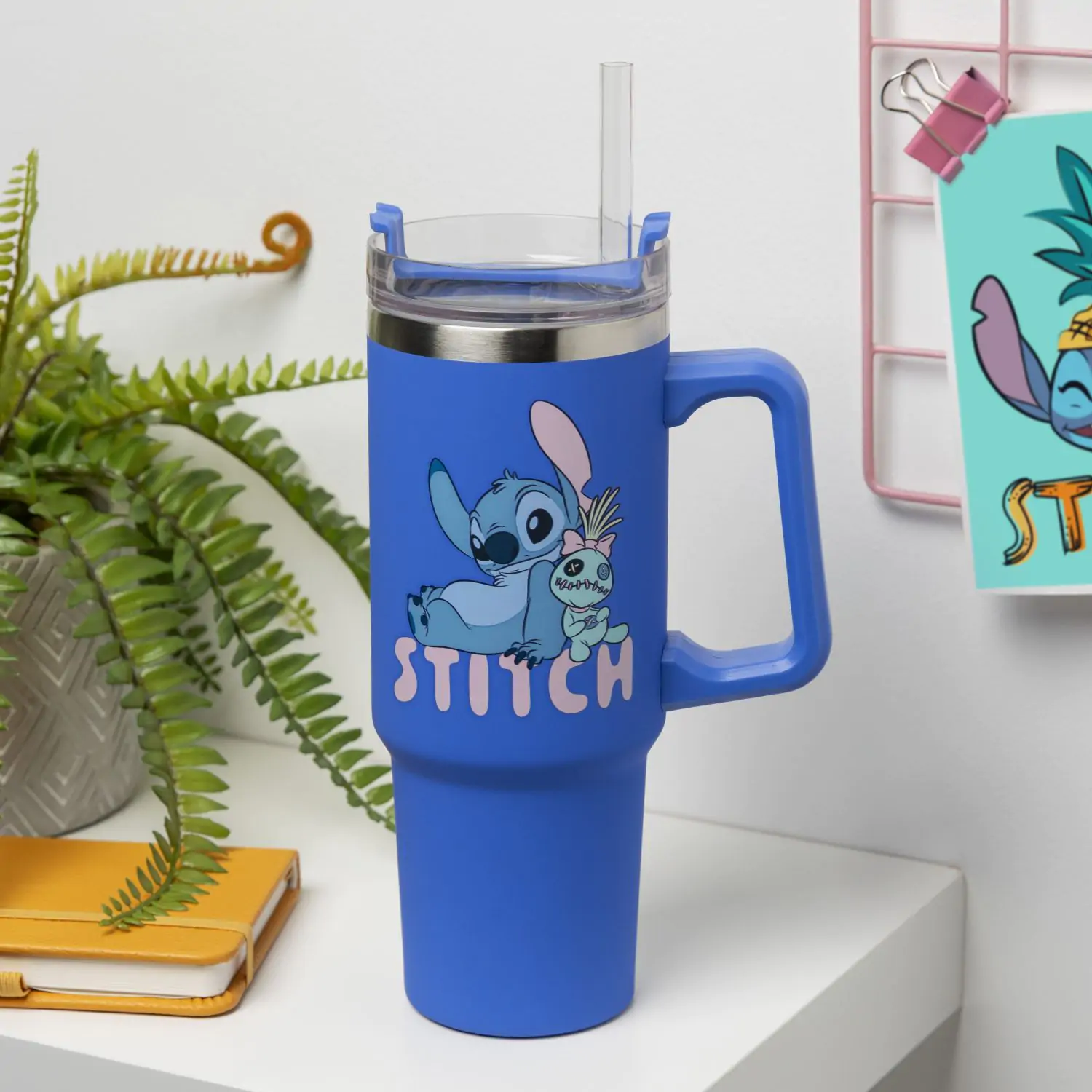 Lilo & Stitch Multiway Travel Cup Stitch Blue product photo