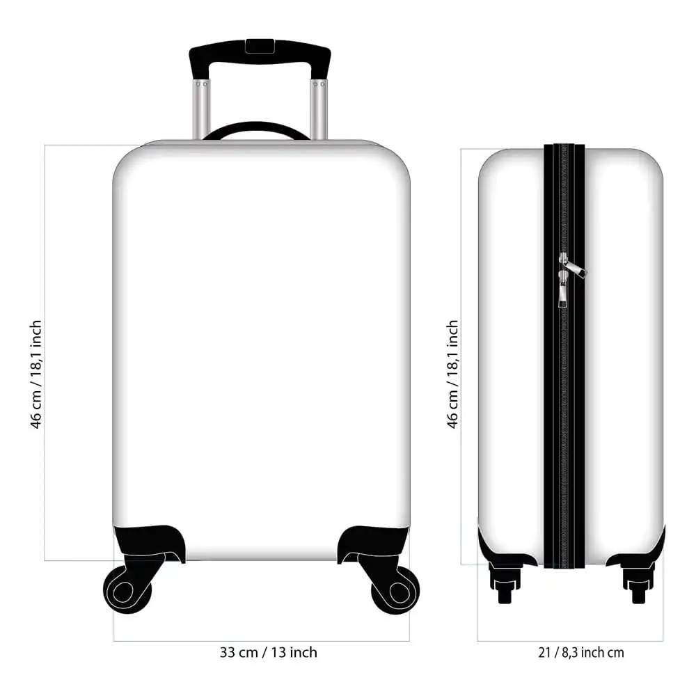 Lilo &amp; Stitch Trolley Suitcase Ohana Forever 46 cm product photo