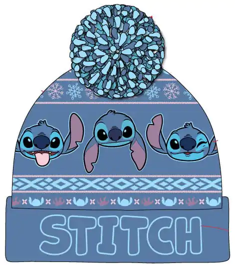 Lilo & Stitch Pom-Pom Beanie Dark Blue termékfotó