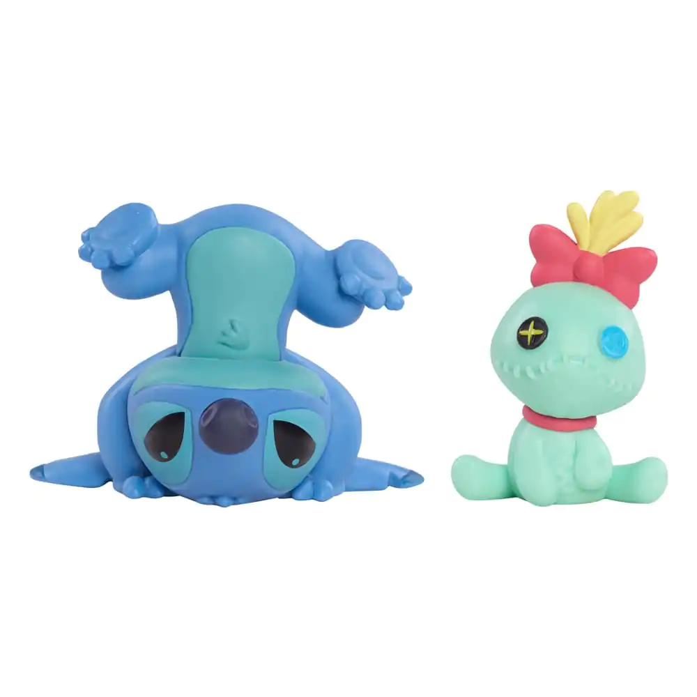 Lilo & Stitch Mini Figure 2-Pack Scrump & Upside Down Stitch 7 cm termékfotó