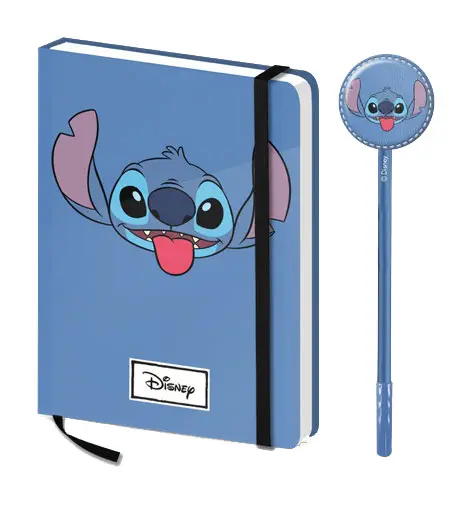 Lilo &amp; Stitch Notebook with Pen Gift Set Stitch Face product photo