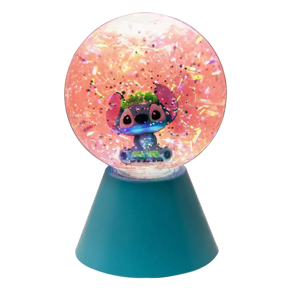 Lilo &amp; Stitch LED-Lamp Stitch Glitter Ball 17 cm product photo