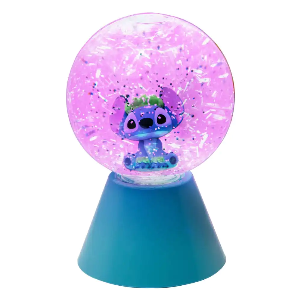 Lilo &amp; Stitch LED-Lamp Stitch Glitter Ball 17 cm product photo