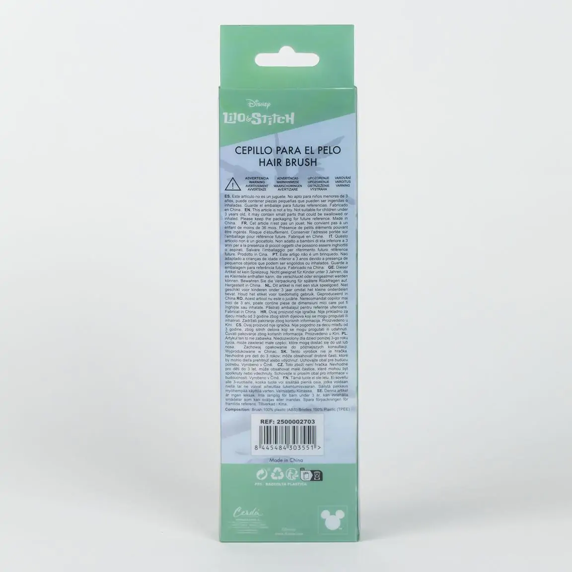 Lilo &amp; Stitch Hairbrush Stitch Ohana product photo