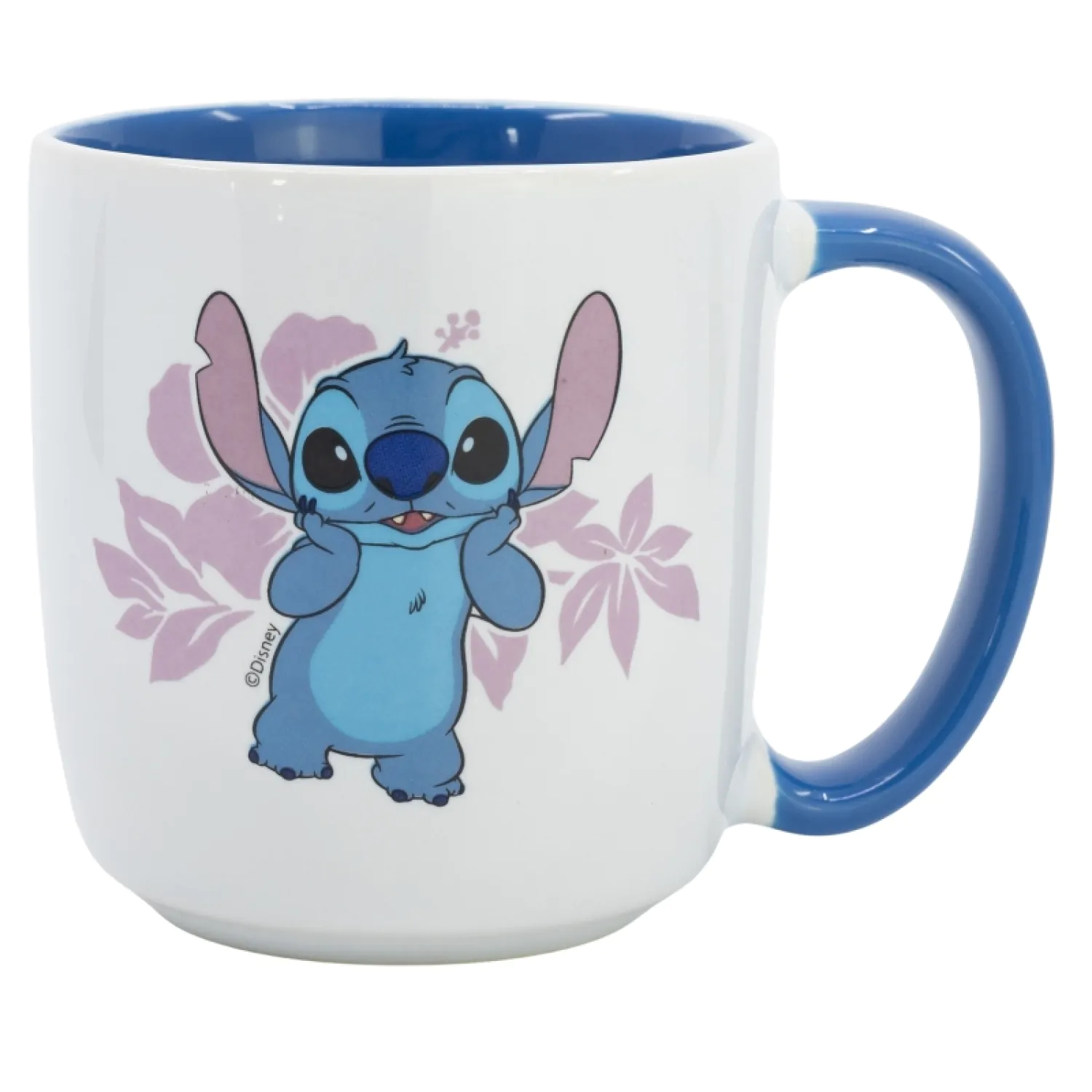 Lilo & Stitch Mug Stitch pink Flowers 385 ml product photo