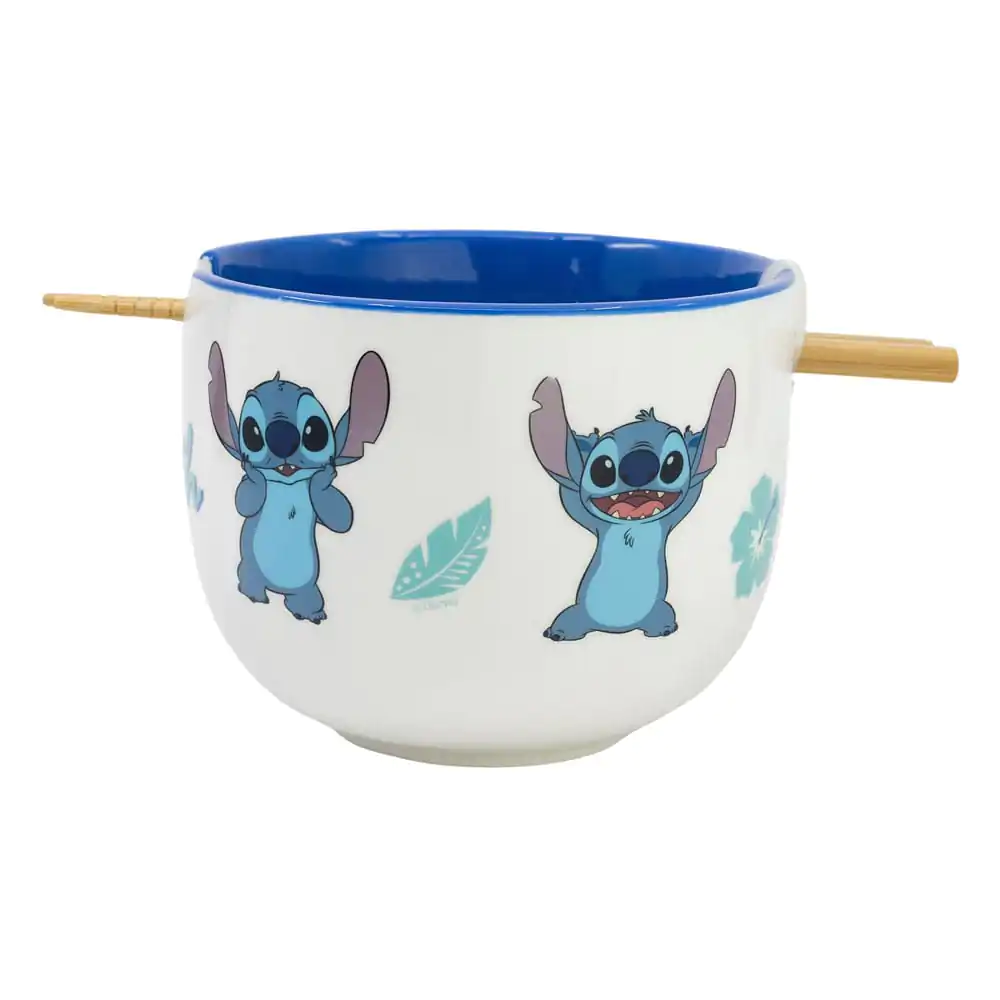 Lilo & Stitch Ramen Bowl with Chopsticks Stitch product photo