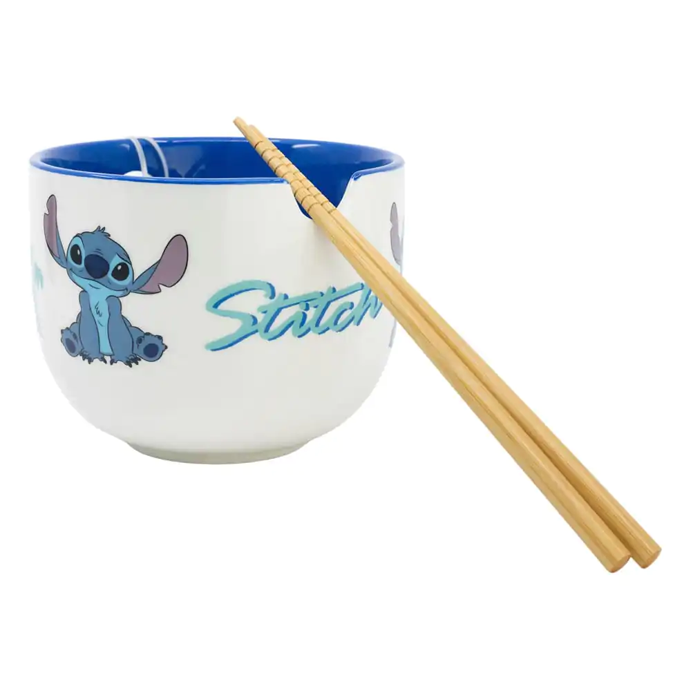 Lilo & Stitch Ramen Bowl with Chopsticks Stitch product photo