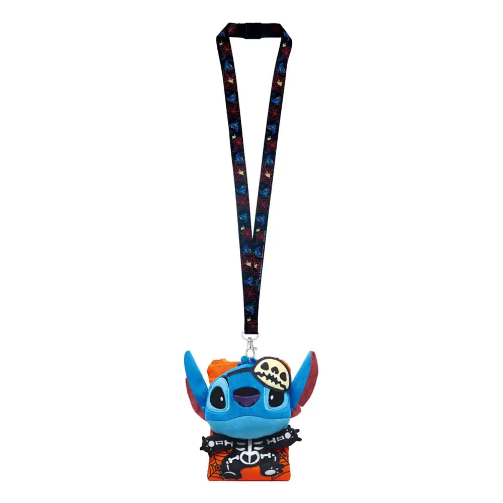 Lilo &amp; Stitch Lanyard Stitch Skeleton with Card Holder product photo