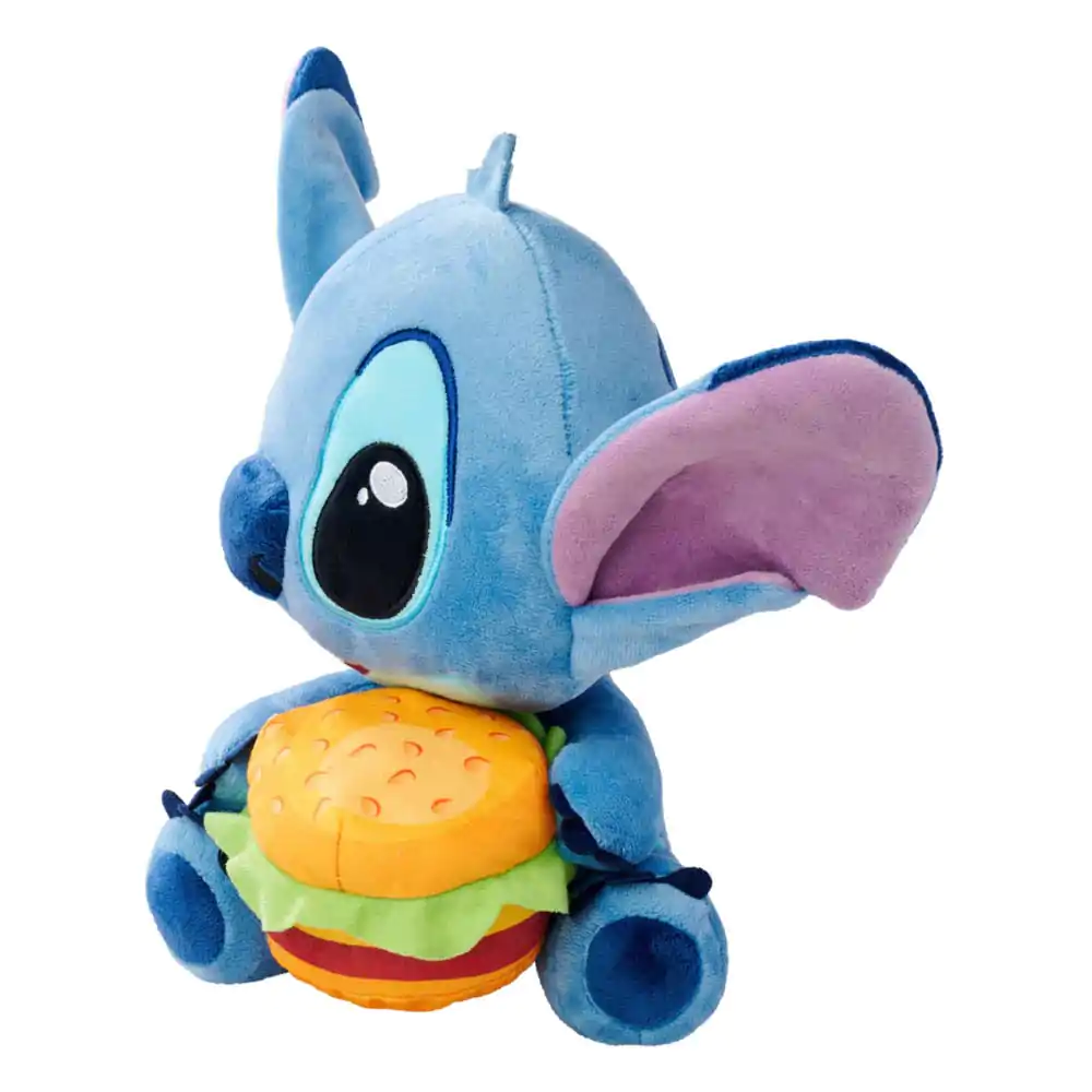 Lilo & Stitch Plush Figure Stitch with Burger 25 cm product photo