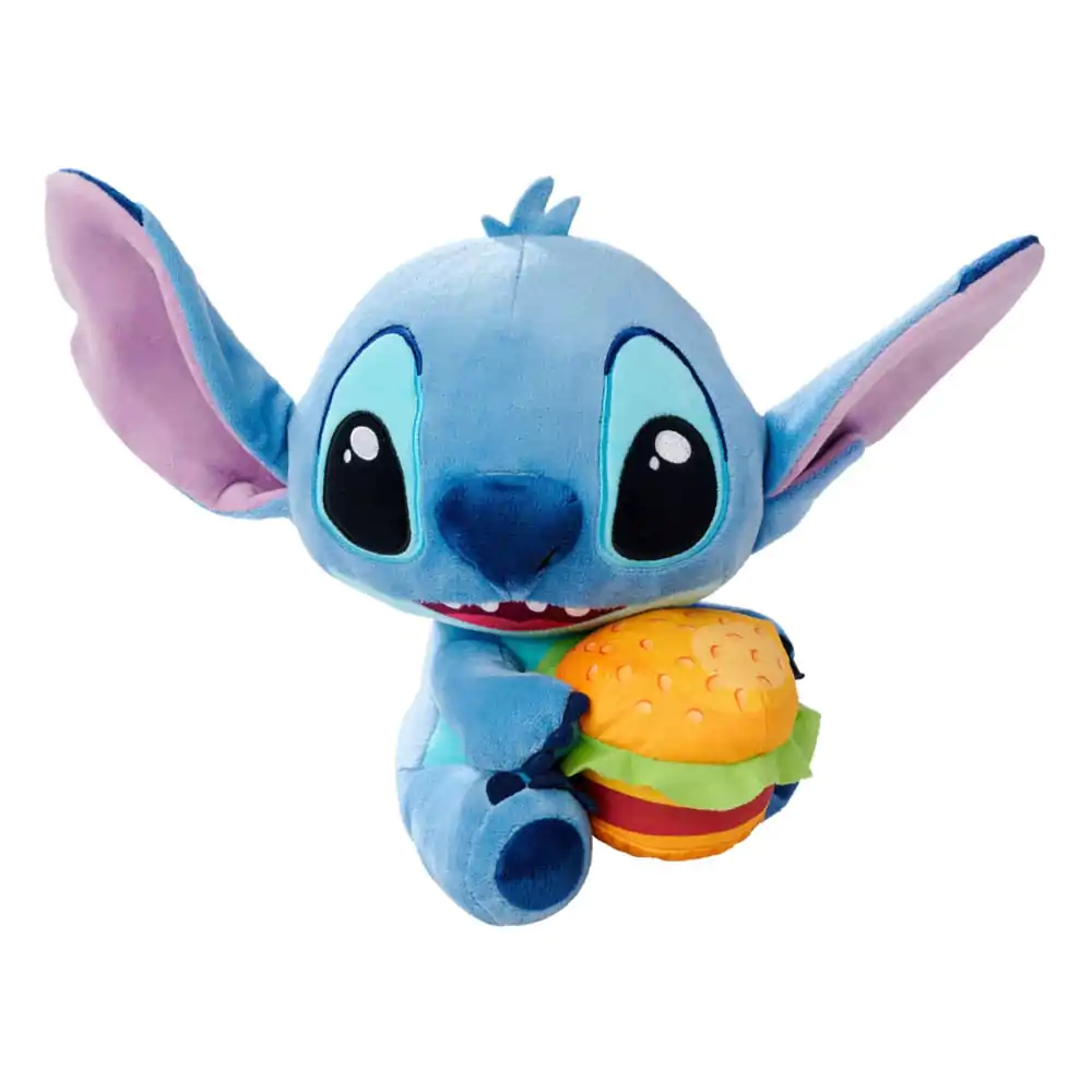 Lilo & Stitch Plush Figure Stitch with Burger 25 cm product photo