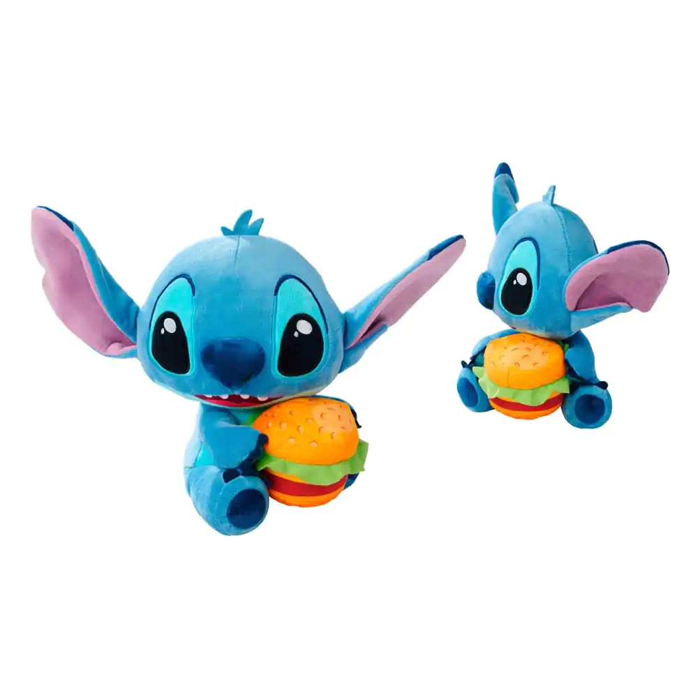 Lilo & Stitch Plush Figure Stitch with Burger 25 cm product photo