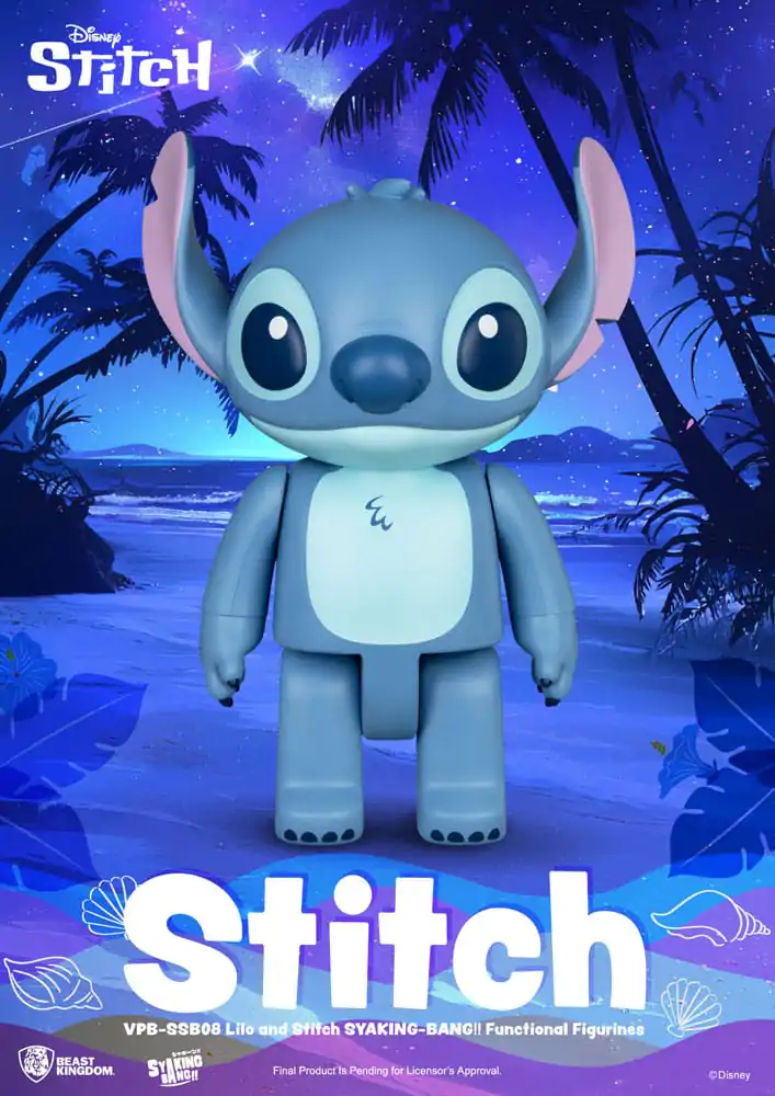 Lilo &amp; Stitch Syaing Bang Vinyl Bank Stitch 30 cm product photo