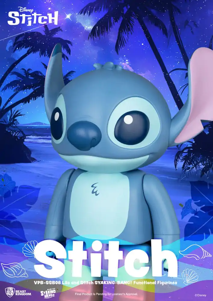 Lilo &amp; Stitch Syaing Bang Vinyl Bank Stitch 30 cm product photo