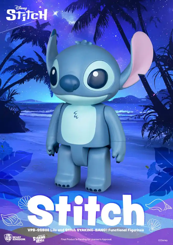 Lilo &amp; Stitch Syaing Bang Vinyl Bank Stitch 30 cm product photo