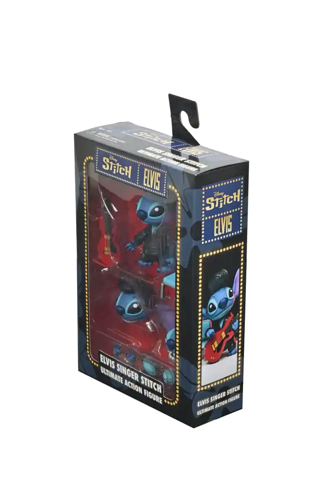 Lilo &amp; Stitch Action Figure Ultimate Singer Elvis Stitch 7 cm product photo