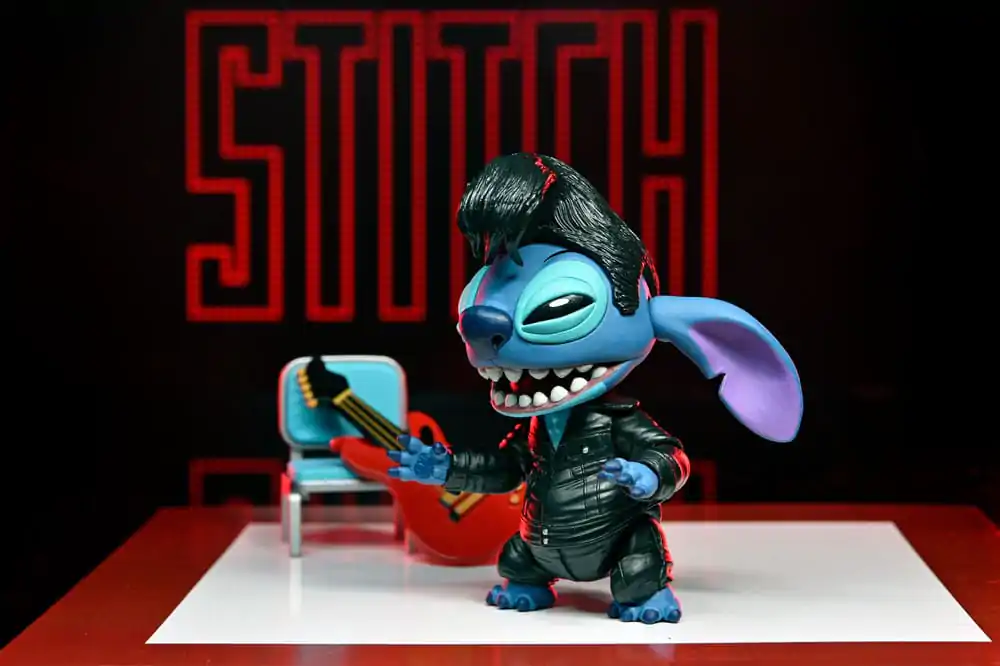 Lilo &amp; Stitch Action Figure Ultimate Singer Elvis Stitch 7 cm product photo