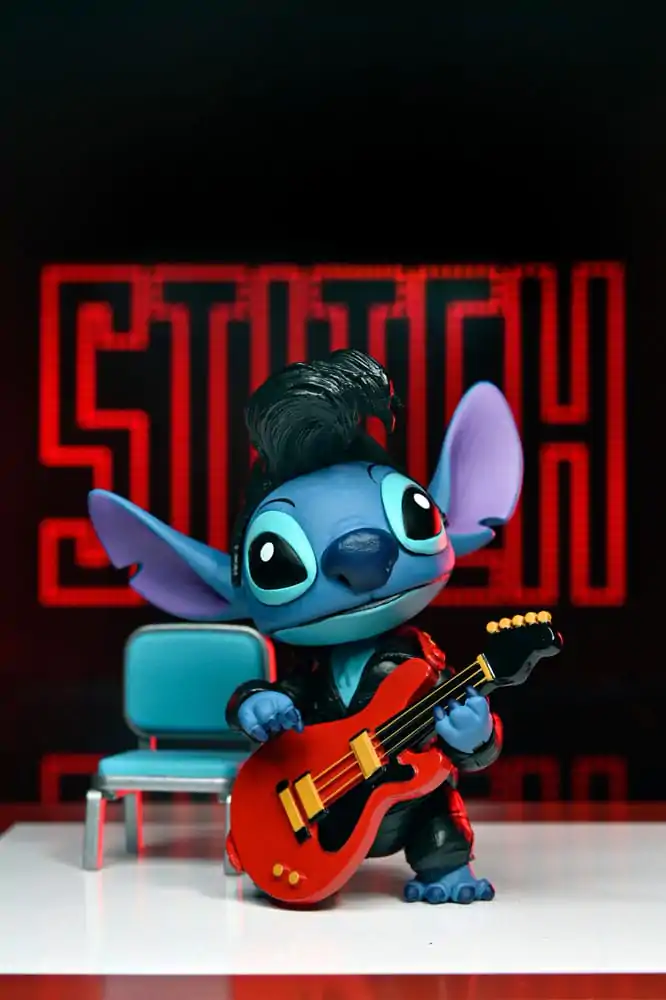 Lilo &amp; Stitch Action Figure Ultimate Singer Elvis Stitch 7 cm product photo