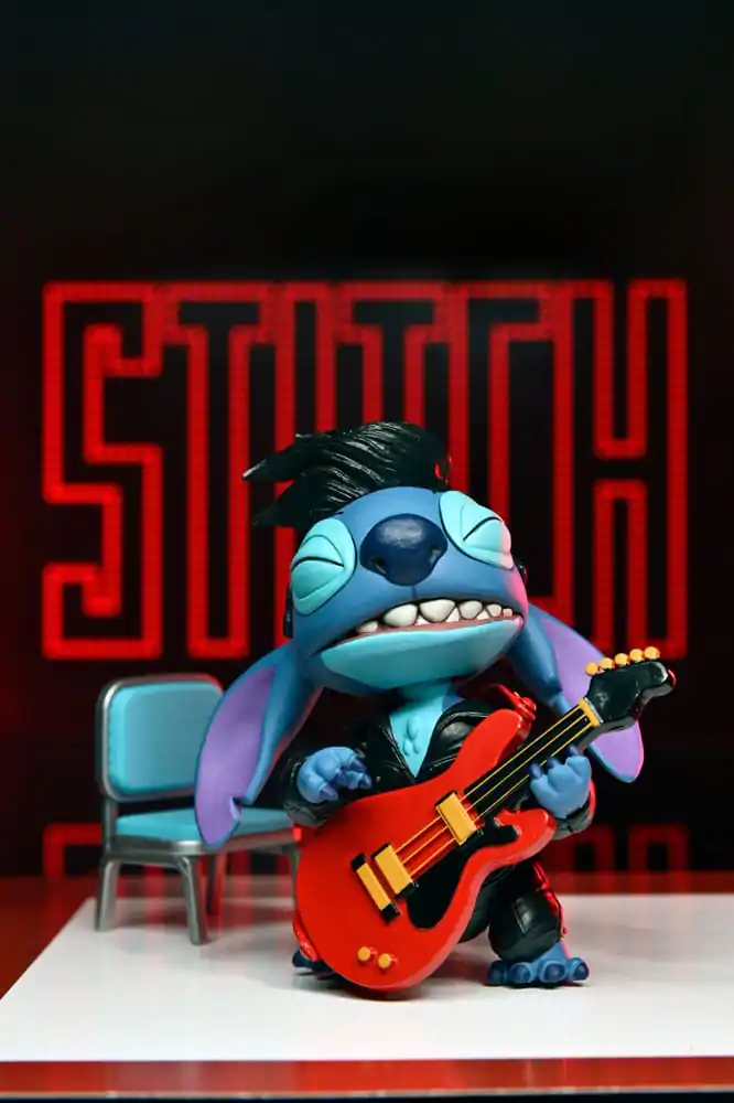 Lilo &amp; Stitch Action Figure Ultimate Singer Elvis Stitch 7 cm product photo