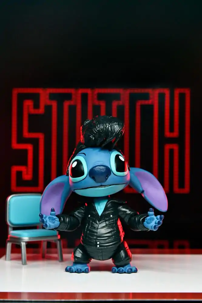 Lilo &amp; Stitch Action Figure Ultimate Singer Elvis Stitch 7 cm product photo