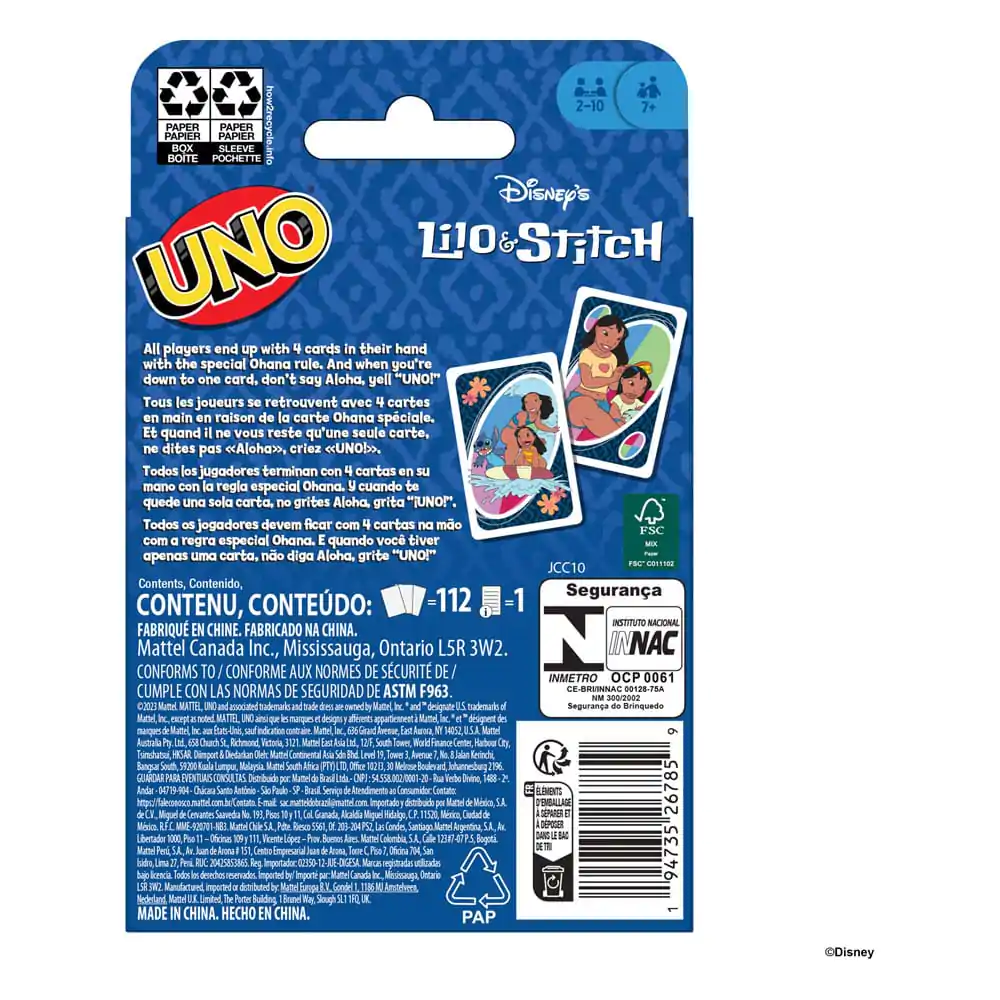 Lilo & Stitch Card Game UNO termékfotó