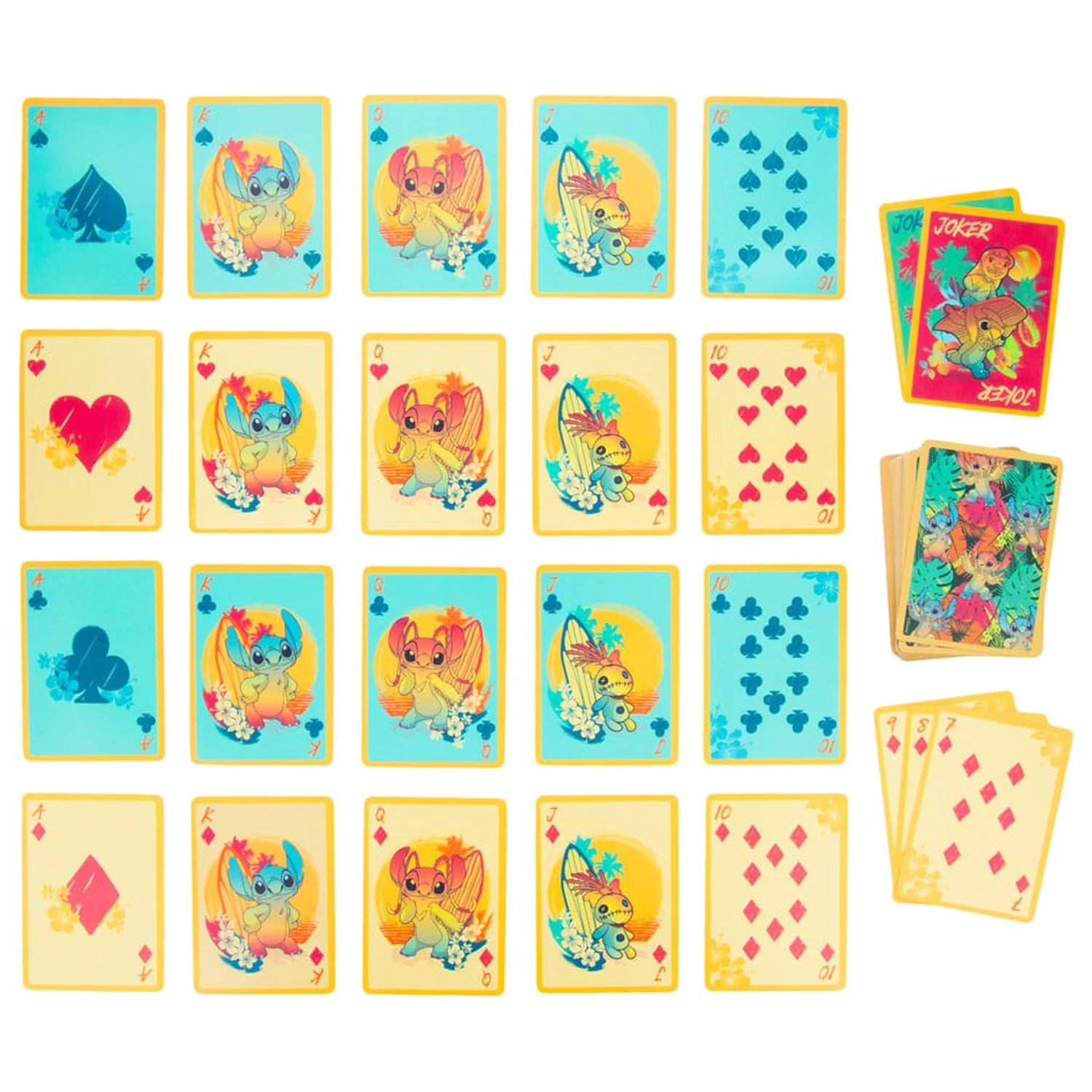 Lilo & Stitch Playing Cards Waterproof product photo