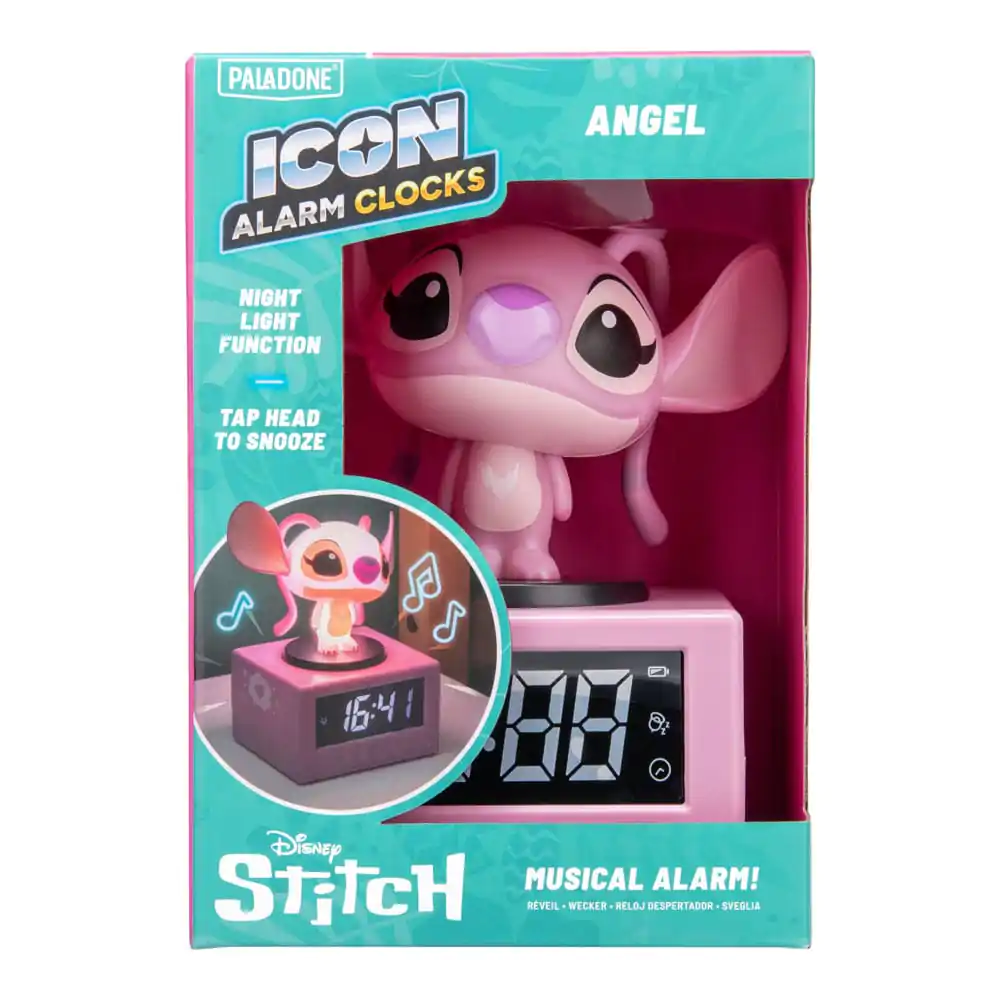 Lilo & Stitch Icon Alarm Clock Angel 12 cm  product photo