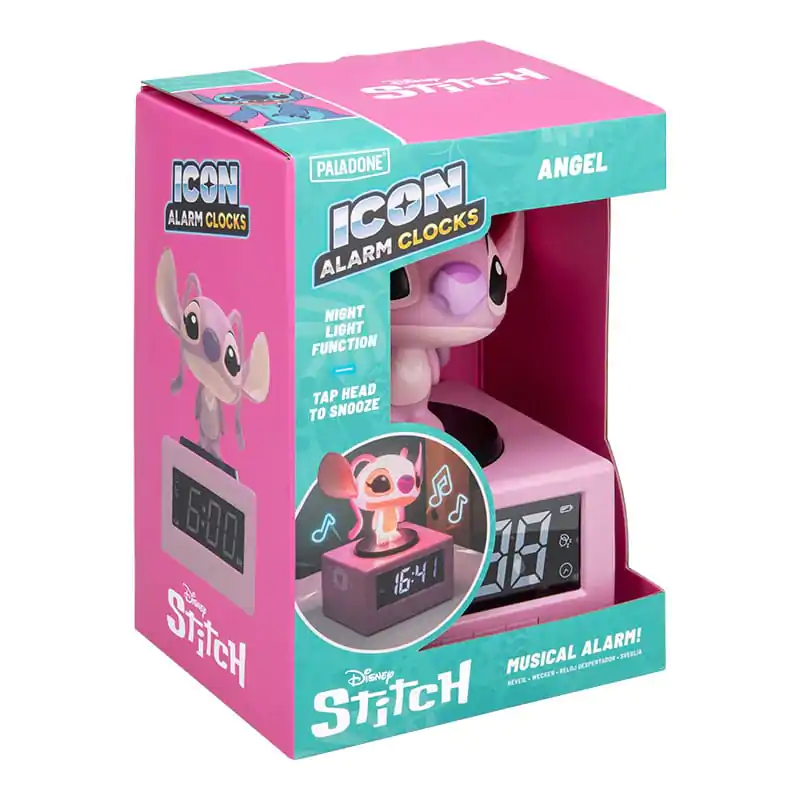 Lilo & Stitch Icon Alarm Clock Angel 12 cm  product photo