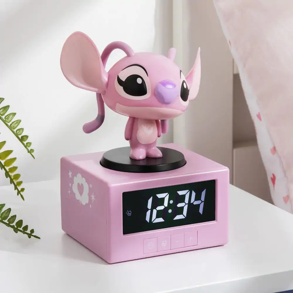 Lilo & Stitch Icon Alarm Clock Angel 12 cm  product photo