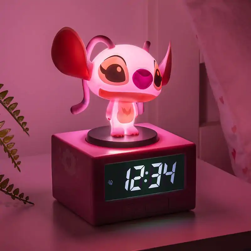Lilo & Stitch Icon Alarm Clock Angel 12 cm  product photo