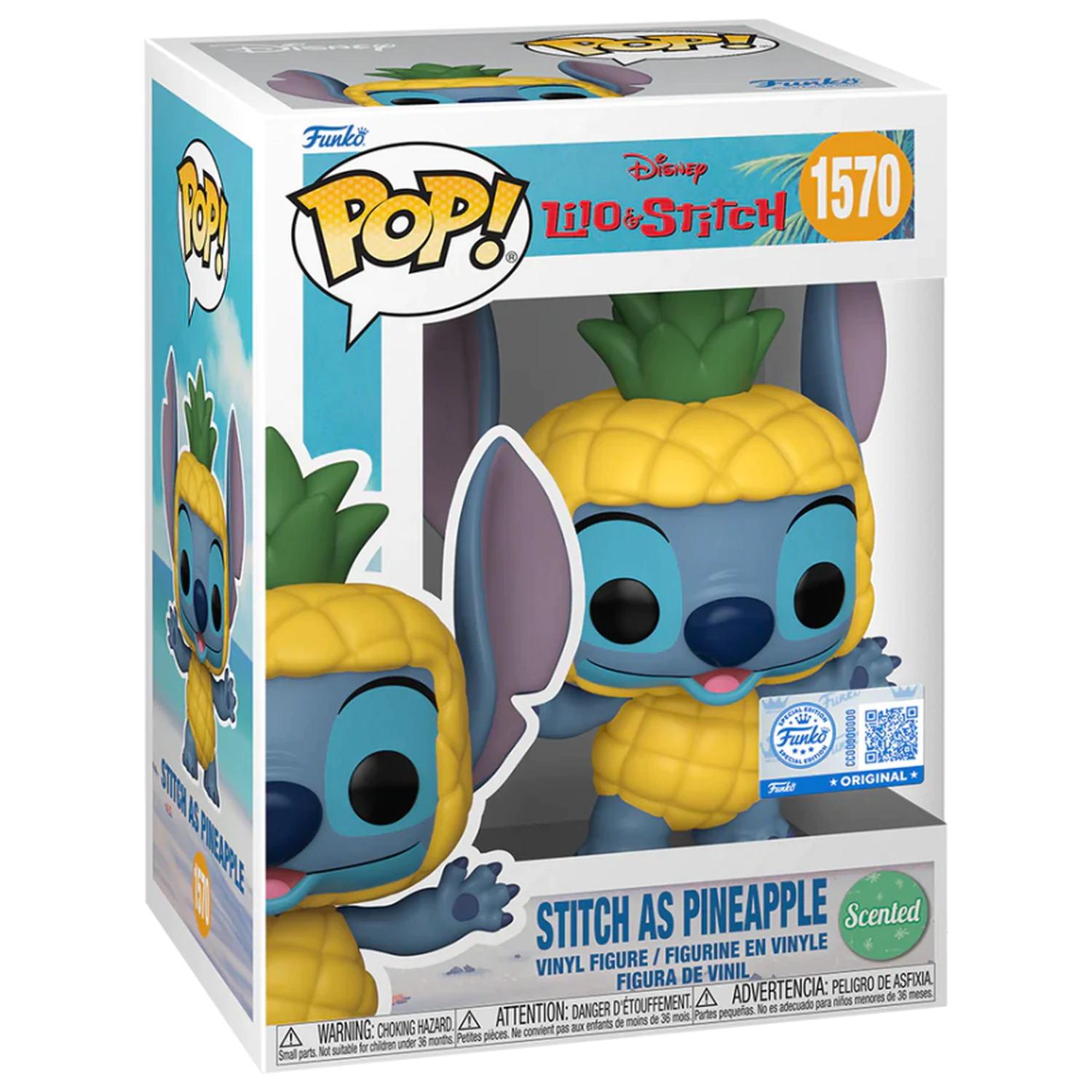 Lilo & Stitch Funko POP Disney Stitch as Pineapple (SC) product photo