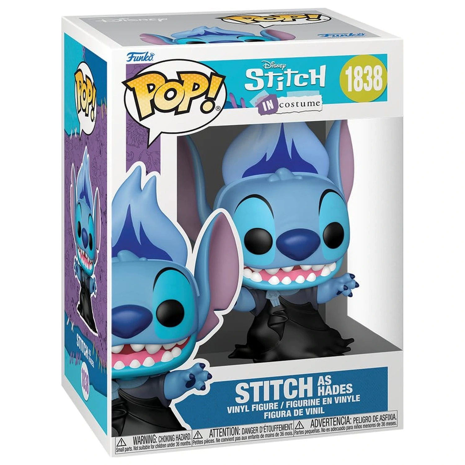 Lilo & Stitch Funko POP! Disney Vinyl Figure Stitch as Hades 9 cm product photo