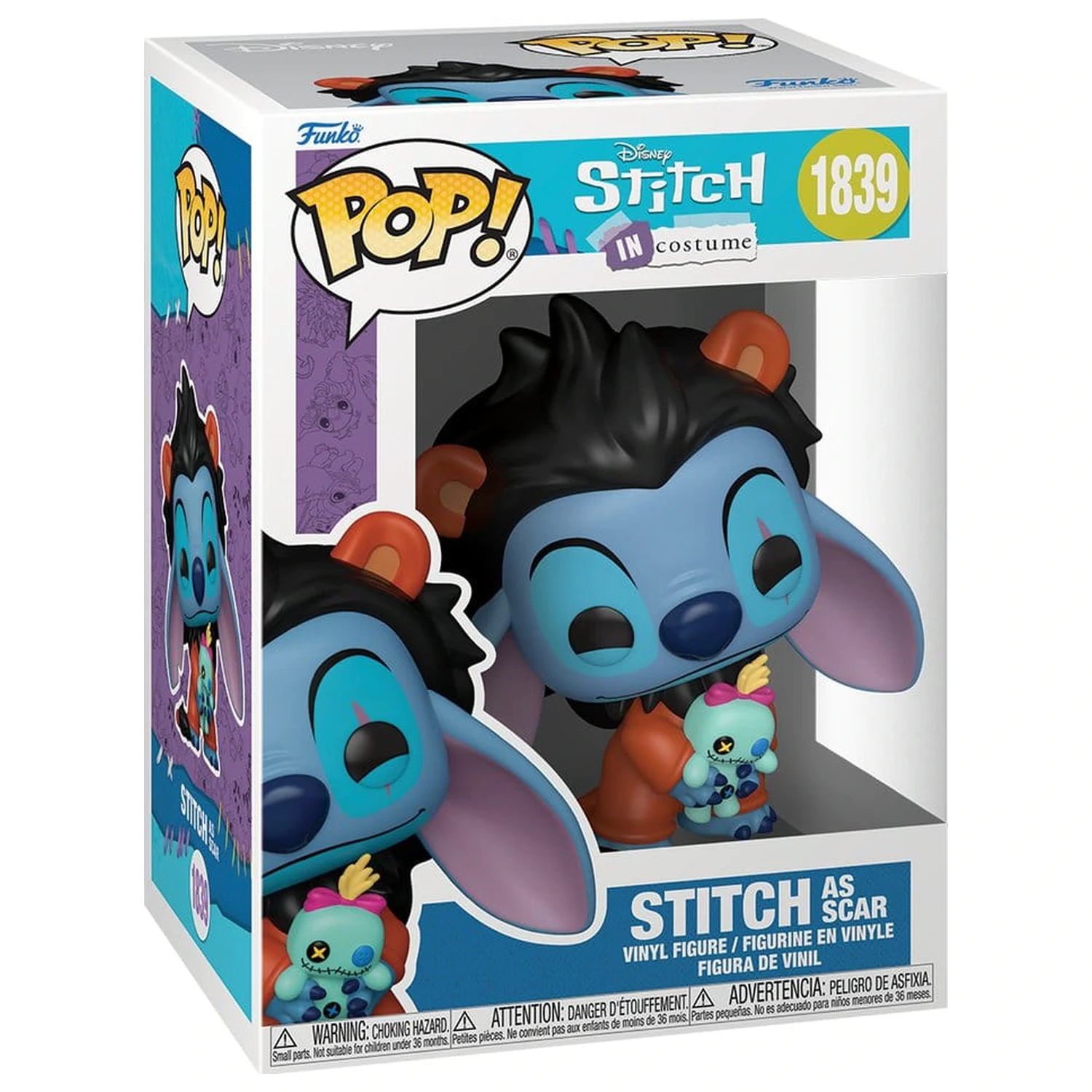 Lilo & Stitch Funko POP! Disney Vinyl Figure Stitch as Scar 9 cm product photo