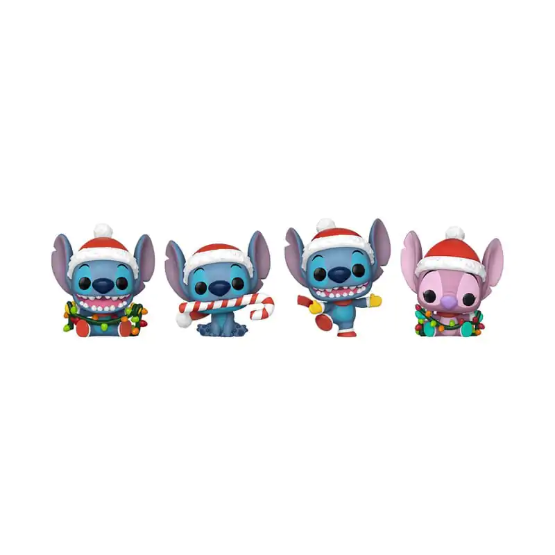 Lilo&Stitch Holiday 2025 Pocket Funko POP! Vinyl Figure 4-Pack Tree Holiday Box 4 cm product photo