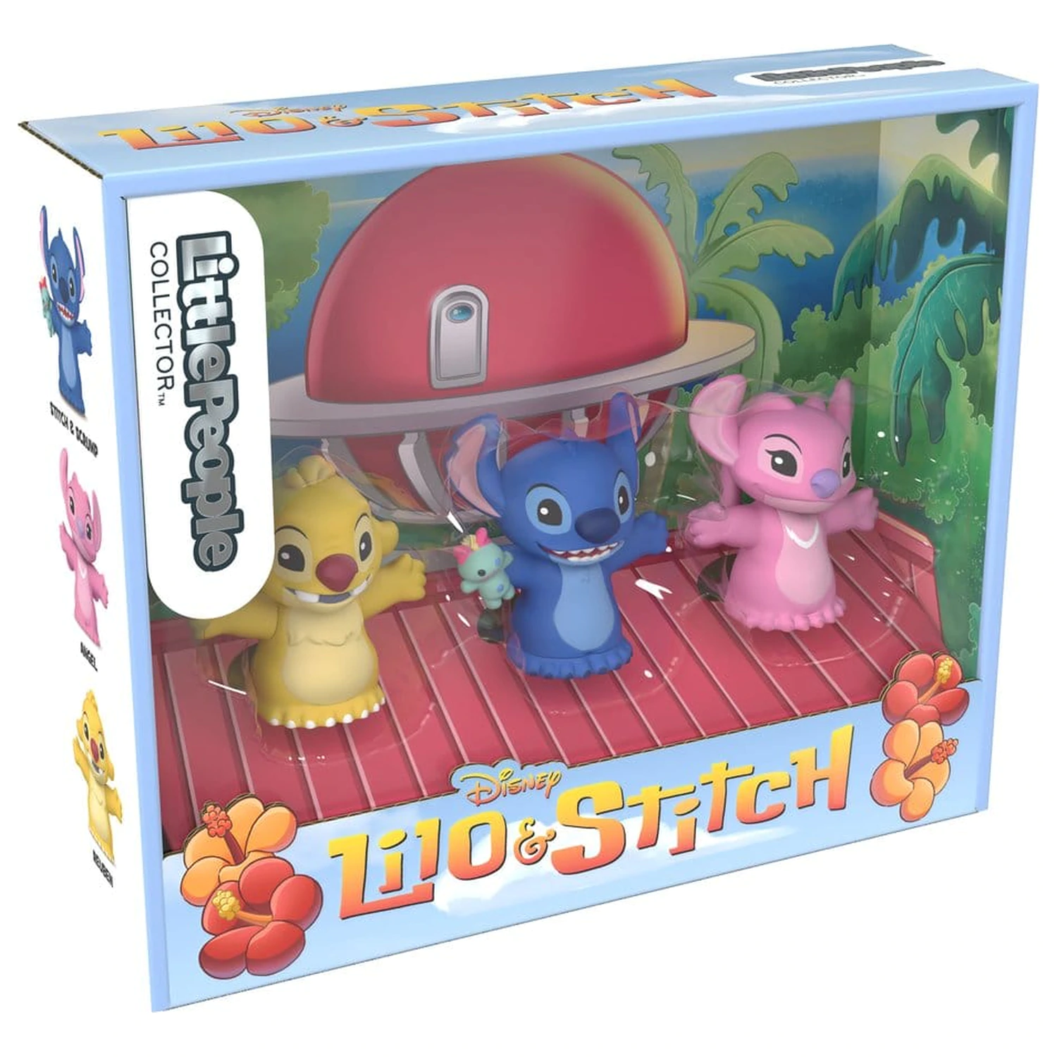 Lilo & Stitch Little People Collector Mini Figure 3-Pack Stitch & The Cousins 7 cm product photo