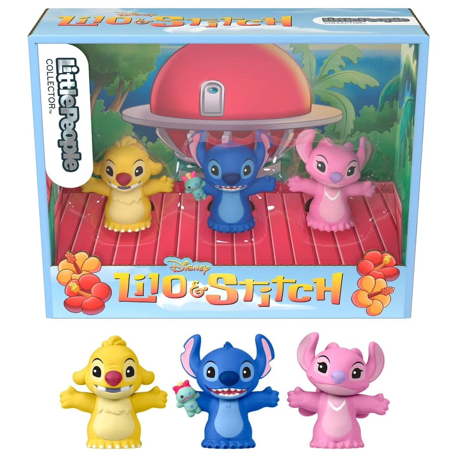 Lilo & Stitch Little People Collector Mini Figure 3-Pack Stitch & The Cousins 7 cm product photo