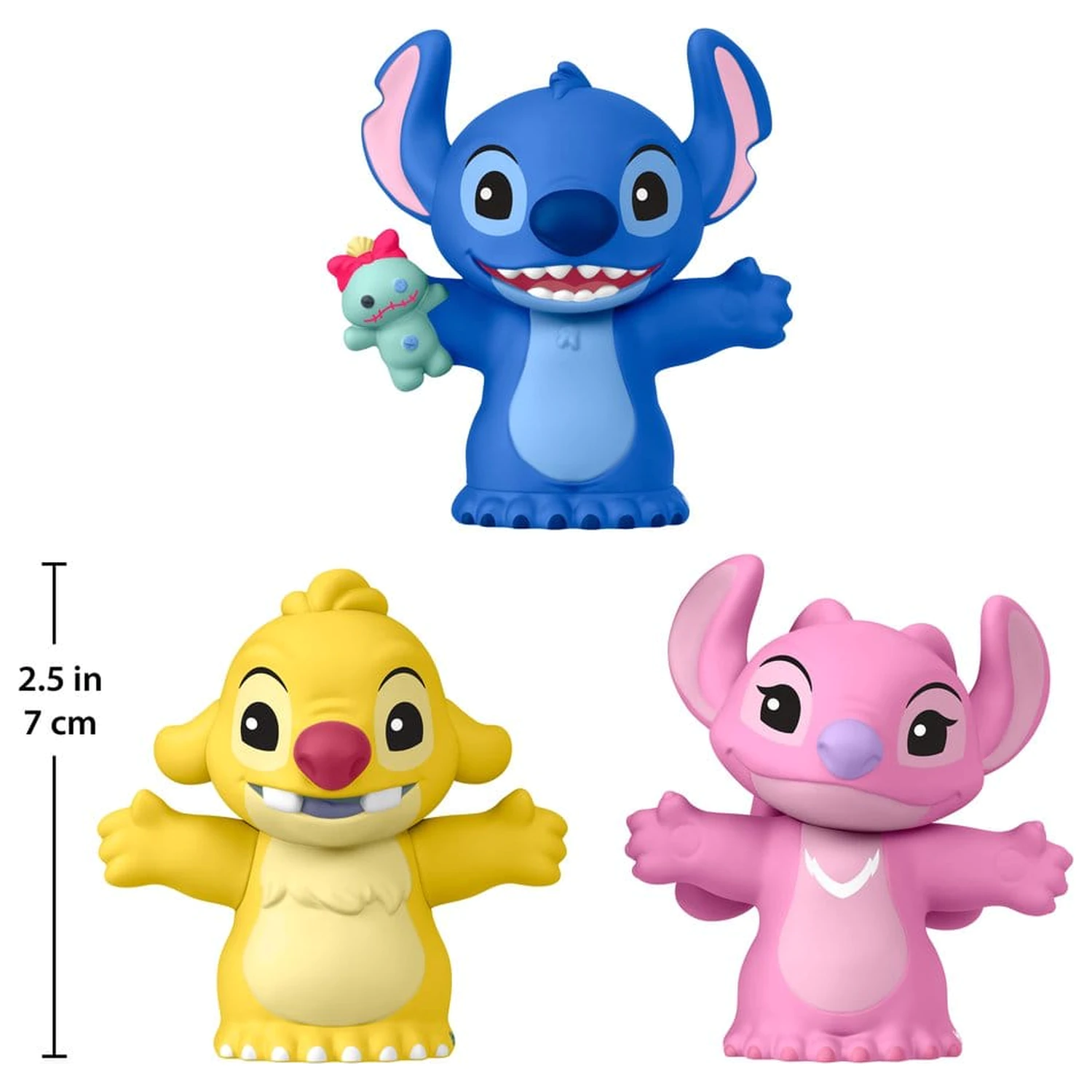 Lilo & Stitch Little People Collector Mini Figure 3-Pack Stitch & The Cousins 7 cm product photo