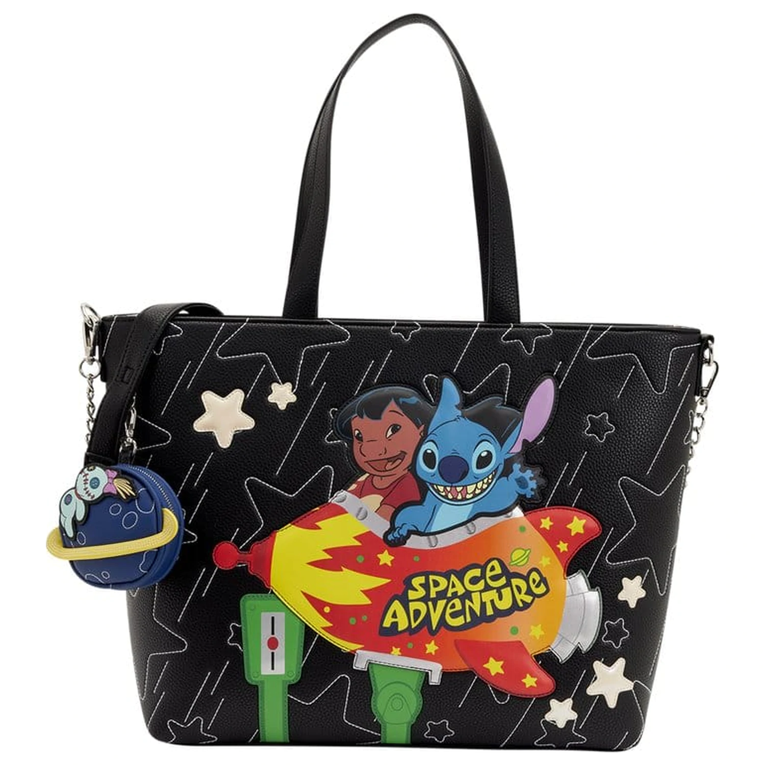 Lilo & Stitch by Loungefly Canvas Tote Bag Space Adventure product photo