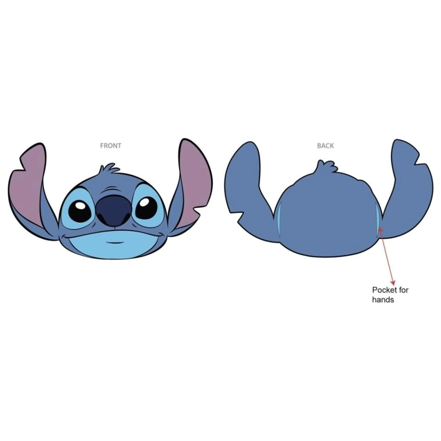 Lilo & Stitch Stitch Hands Warmer Cushion product photo