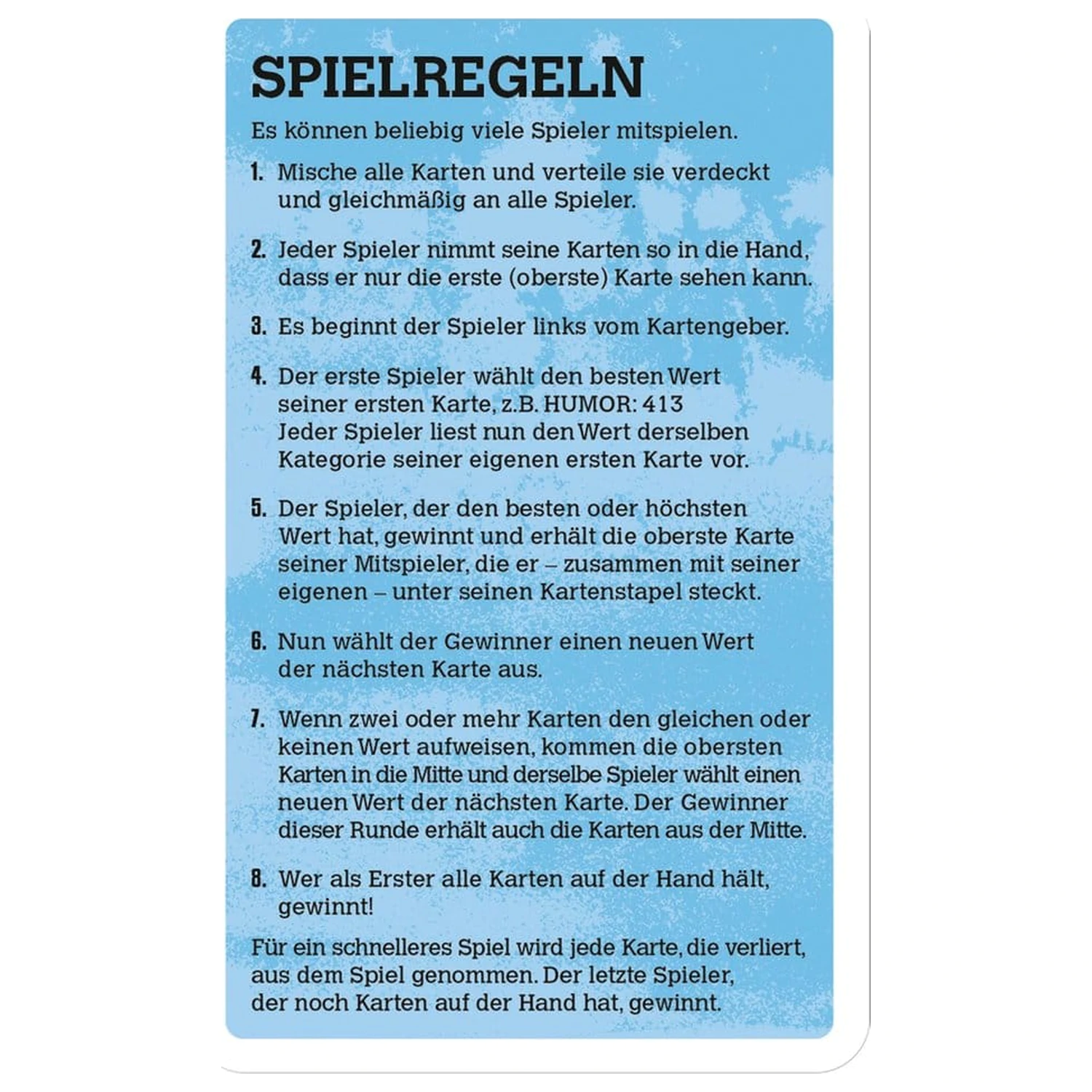 Lilo & Stitch Card Game Top Trumps *German Version* product photo