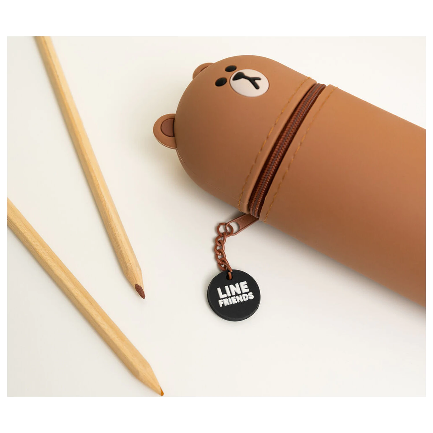 Line Friends Brown 3D pencil case product photo