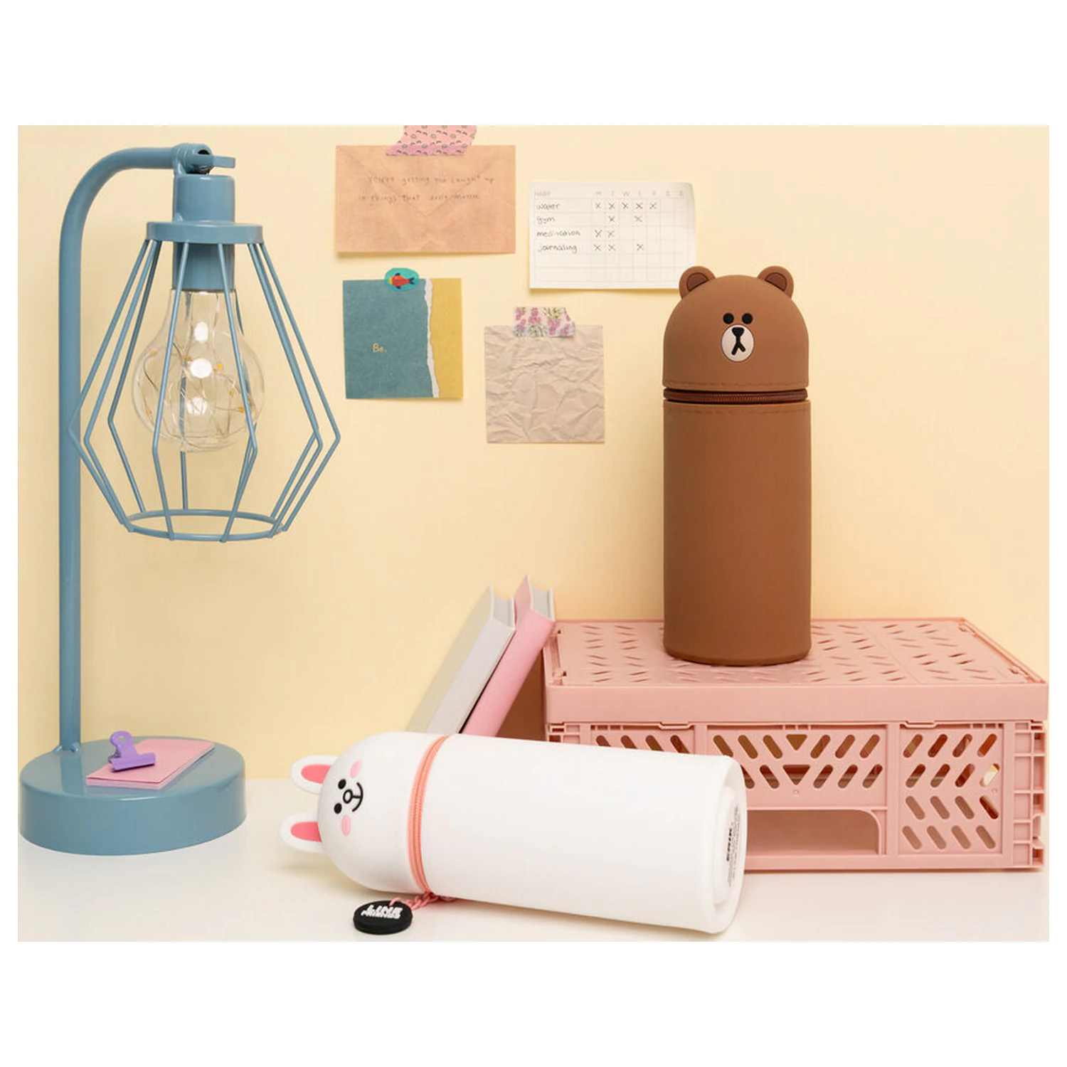 Line Friends Brown 3D pencil case product photo
