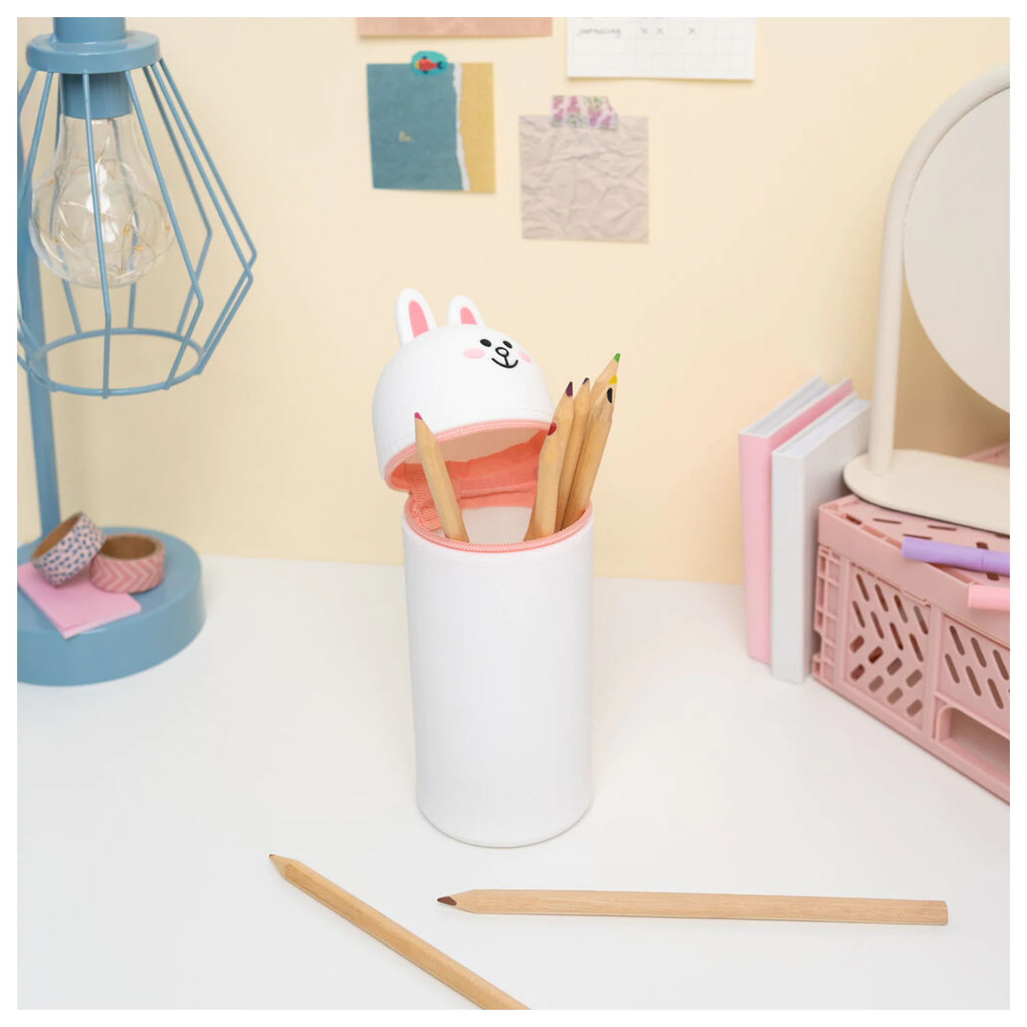 Line Friends Cony 3D pencil case product photo