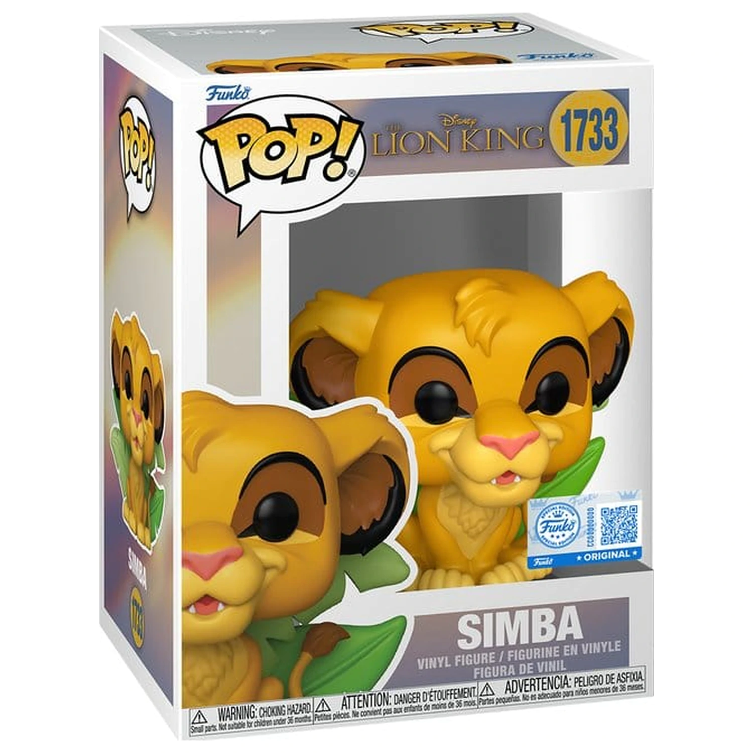 Lion King Funko POP! Disney Vinyl Figure Simba 9 cm product photo