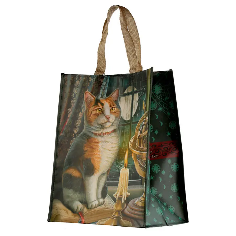 Lisa Parker Adventurous Cat shopping bag product photo