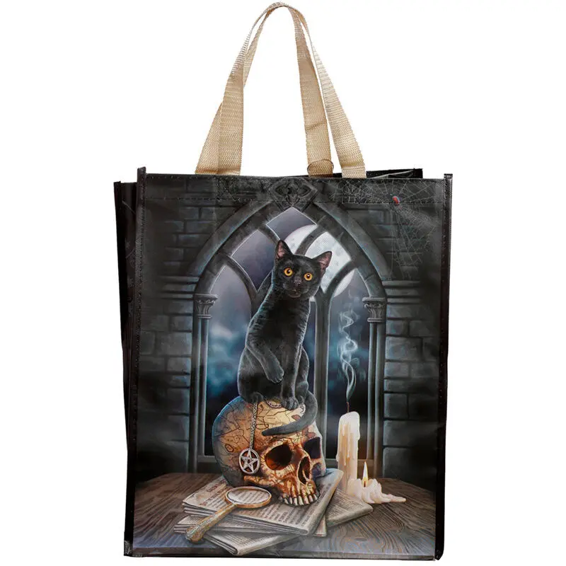 Lisa Parker Cat Spirit of salem shopping bag product photo