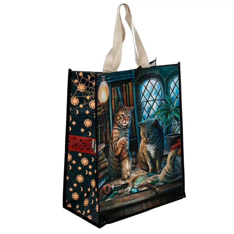 Lisa Parker Purrrlock Holmes Cat shopping bag product photo